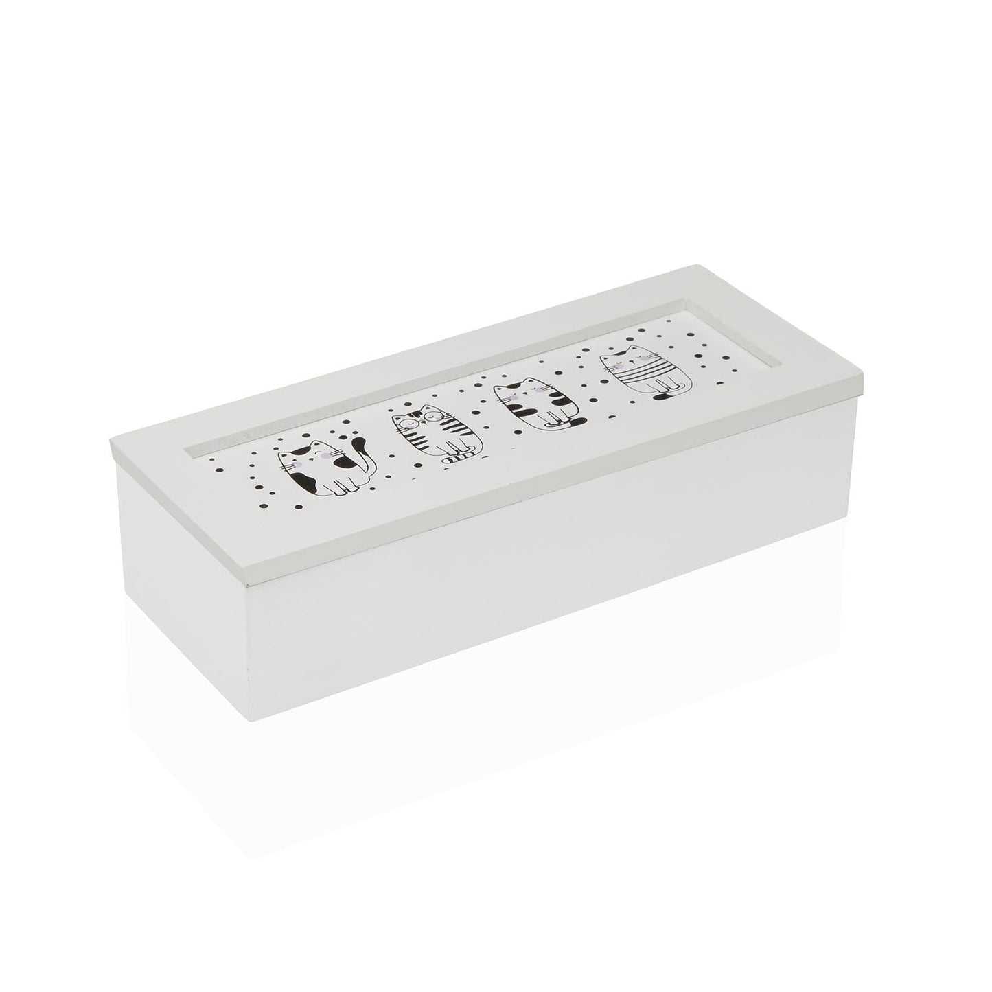CAJA JOYERO RECTANGULAR GATTO Versaotoño