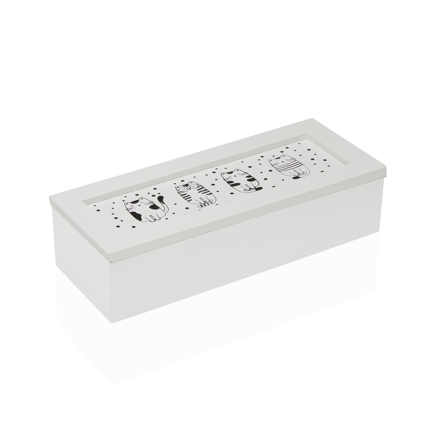 CAJA JOYERO RECTANGULAR GATTO Versaotoño