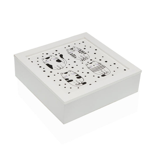 CAJA JOYERO CUADRADA GATTO Versaotoño