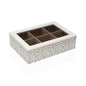 CAJA DE TE MADERA 6 COMP. STELLA Versaotoño