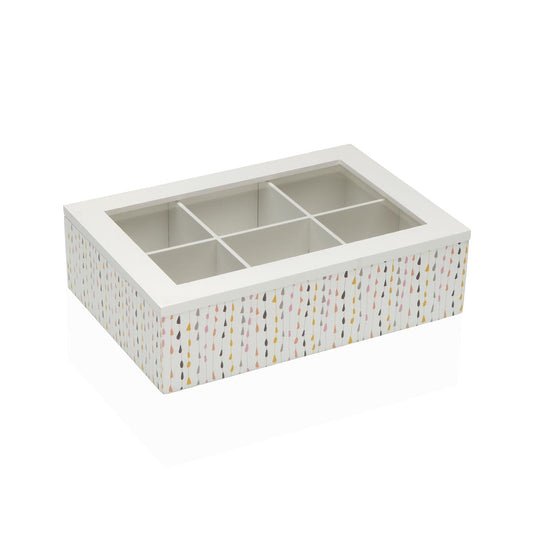CAJA DE TE NORDIC DROPS 6 COMPARTIMENTOS VERSA 2026 JUNIO