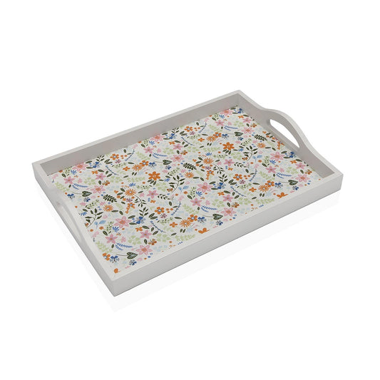 BANDEJA MADERA FLOWERS 34 X 24 Versaotoño