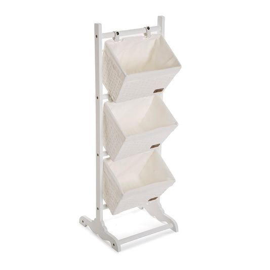 MUEBLE BAÑO 3 CESTAS BLANCO Versaotoño