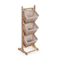 MUEBLE BAÑO 3 CESTAS MARRON NADIR Versaotoño