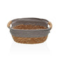 CESTA CON ASAS GRIS S Versaotoño