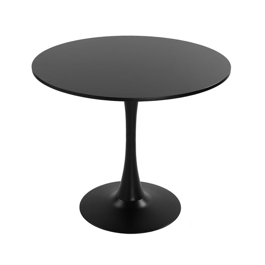 MESA NEGRA MEERA 100 CM VERSA FEBRERO