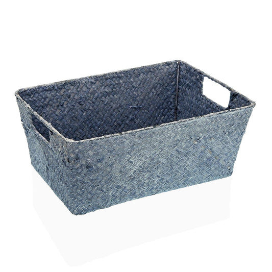 CESTA RECT C/ASAS AZUL Versaotoño