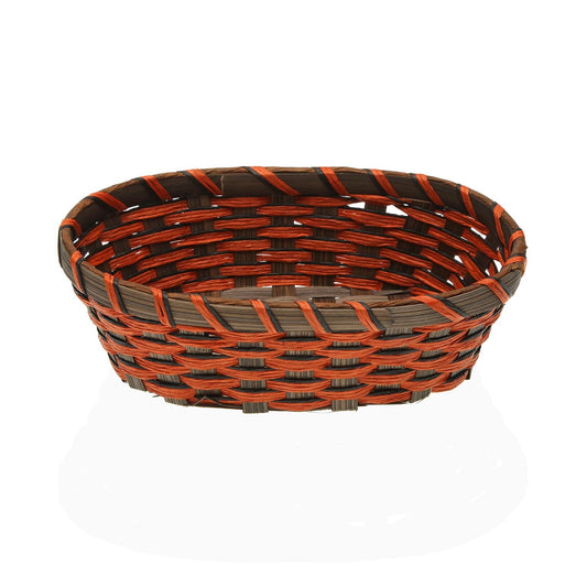 CESTA TRENZADA NARANJA Versaotoño