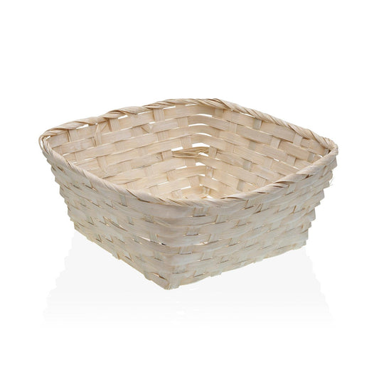 CESTA CUADRADA NATURAL 20CM Versaotoño