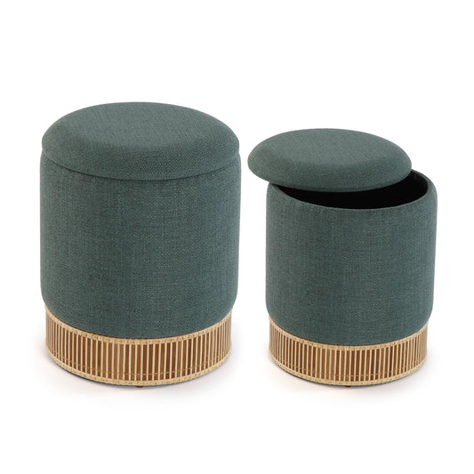 SET 2 PUFF VERDE Versaotoño
