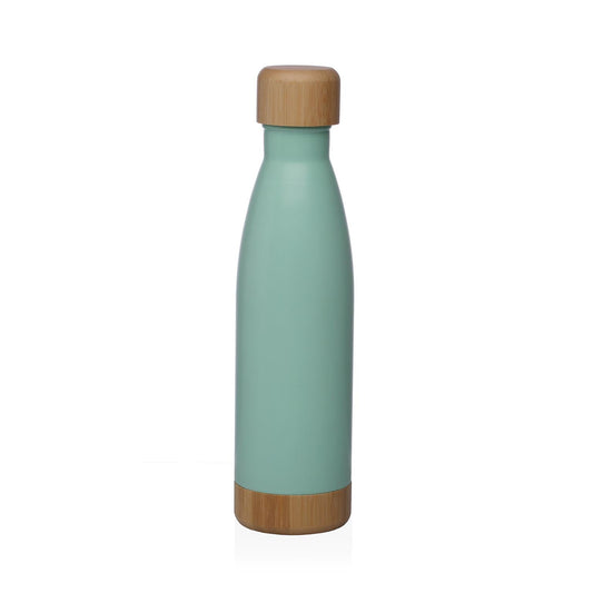 BOTELLA VERDE MATE  500ML ACERO INOXIDABLE Versaotoño