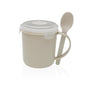 VASO PORTA ALIMENTOS CUCHARA CREMA Versaotoño