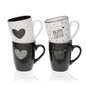 MUG SURTIDO HEARTS WHITE/ BLAC Versaotoño