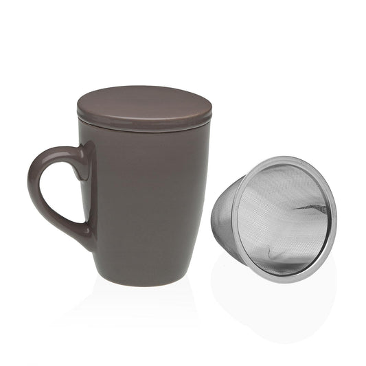 TAZA INFUSION MARRON Versaotoño