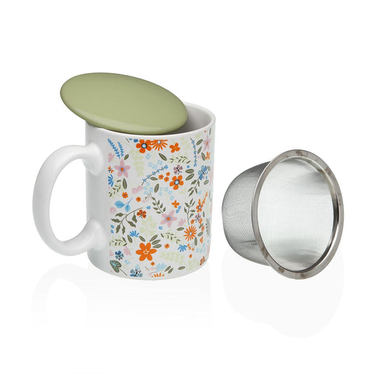 TAZA INFUSION FLOWERS Versaotoño