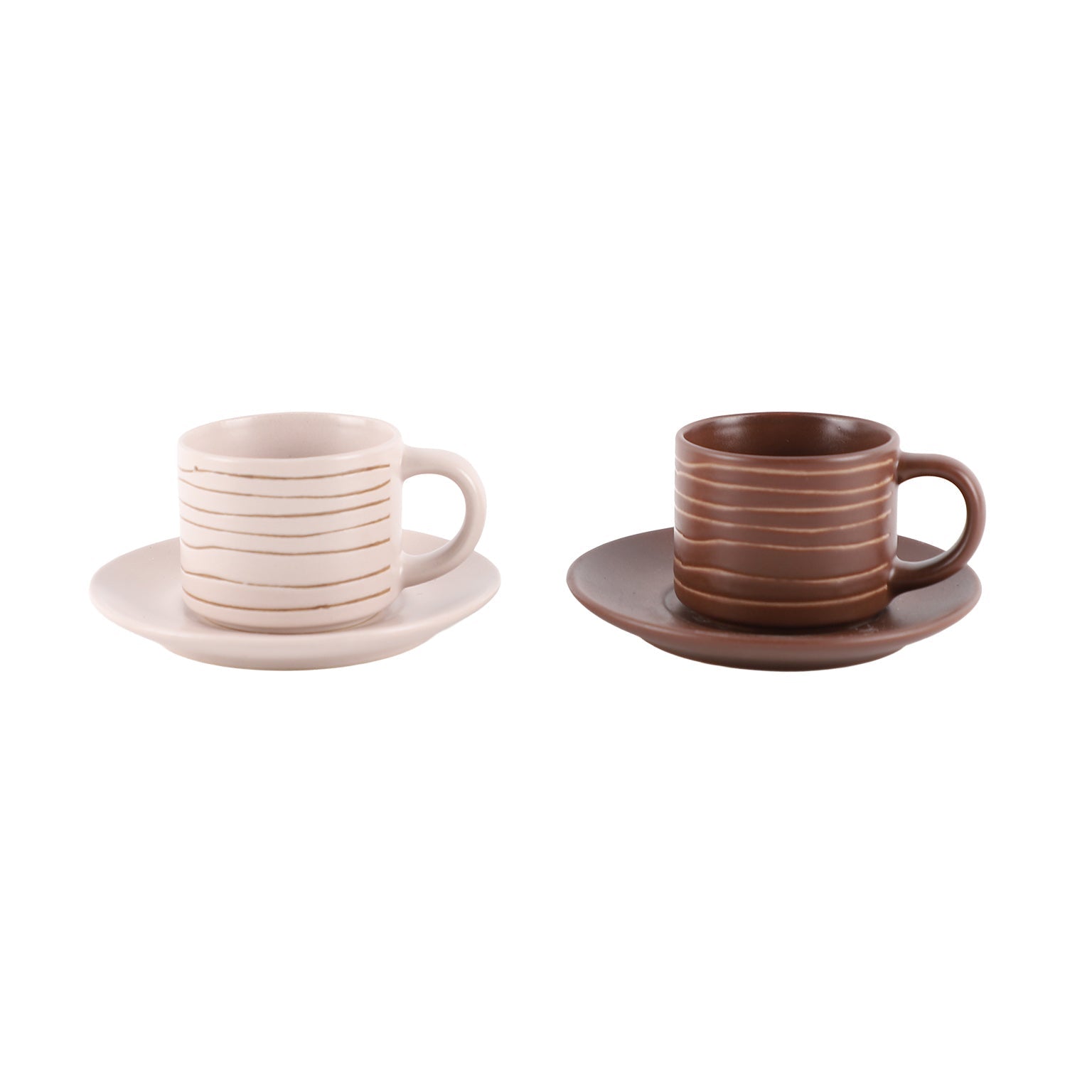SET 6 CAFE TAZAS C/PLATO BROWNIE VERSA FEBRERO