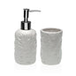 SET BAÑO 2 PCS HOJAS BLANCO Versaotoño