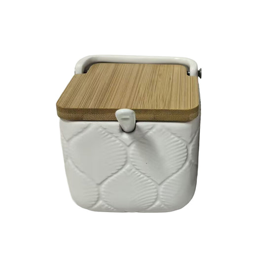 AZUCARERO CUADRADO BLANCO HOJAS VERSA FEBRERO