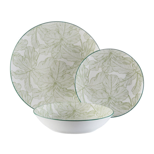 VAJILLA 18 PIEZAS PALMGREEN Versaotoño