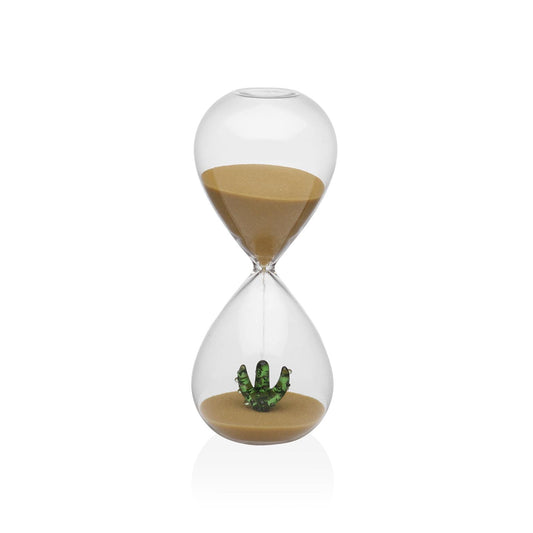 RELOJ DE ARENA CACTUS 15MIN VERSA FEBRERO