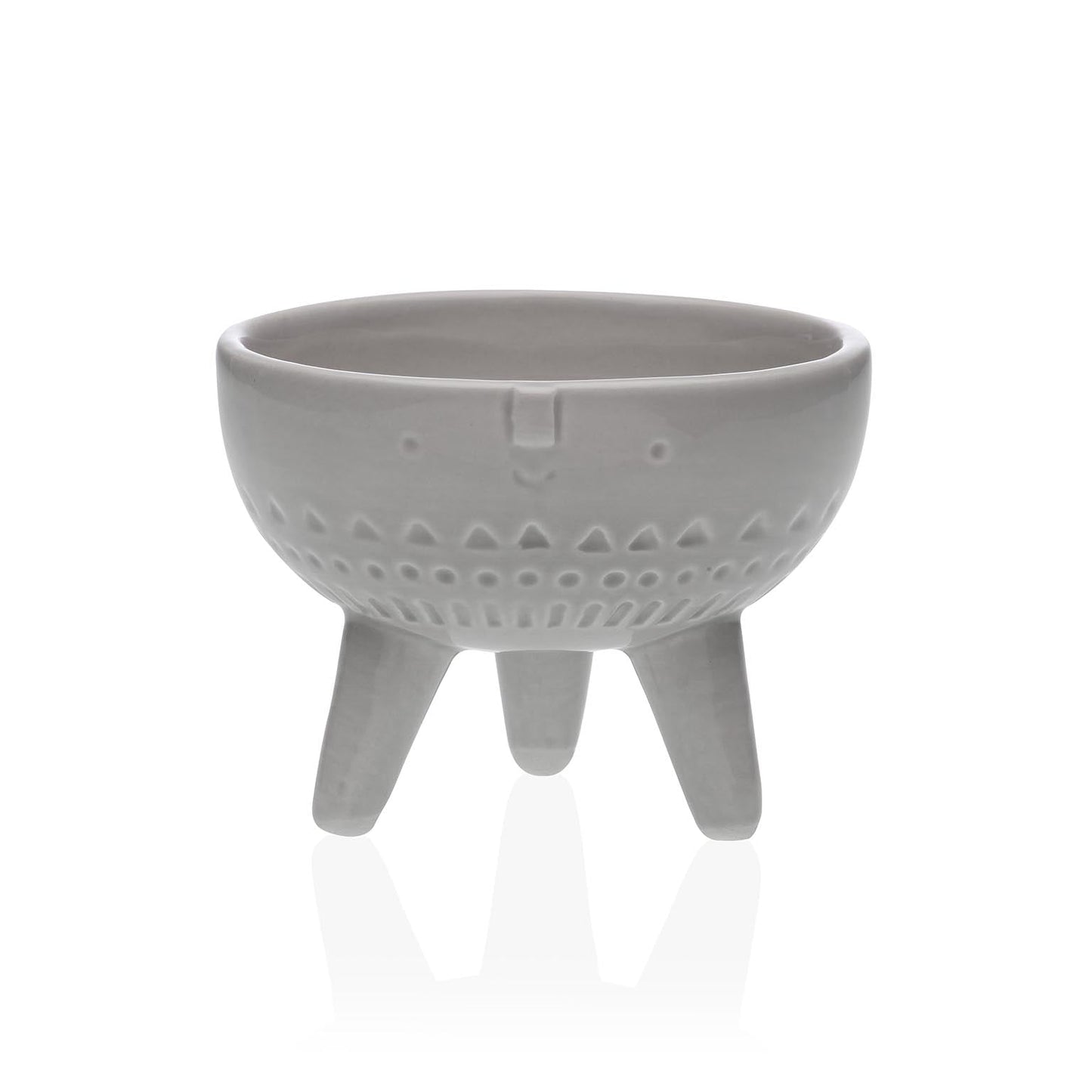 MACETERO CERAMICA CARA C/PATAS Versaotoño