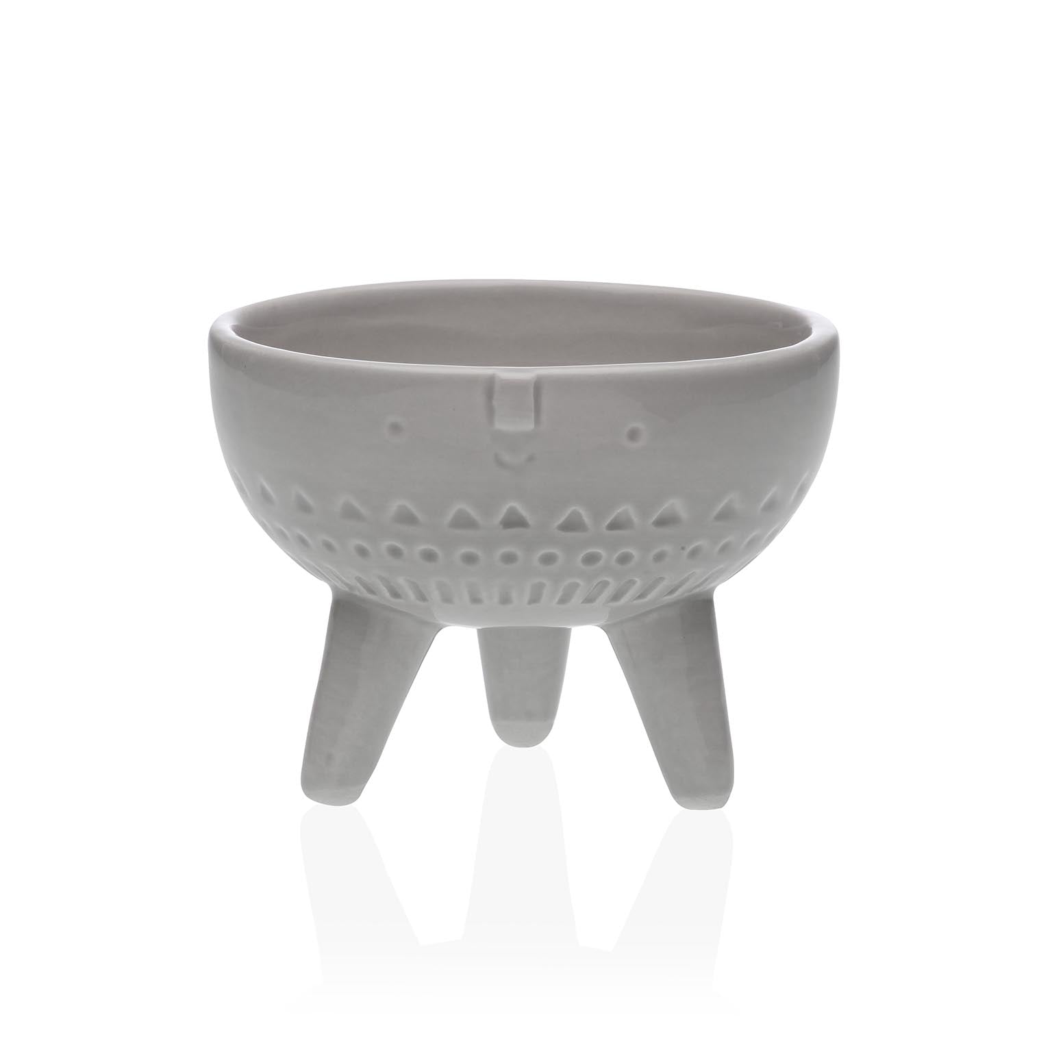 MACETERO CERAMICA CARA C/PATAS Versaotoño