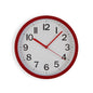 RELOJ DE PARED ROJO 22CM
