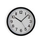 RELOJ DE PARED NEGRO 22CM