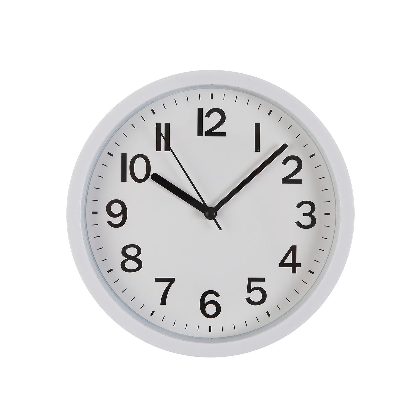 RELOJ DE PARED BLANCO 22CM