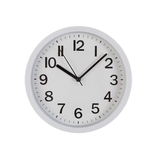 RELOJ DE PARED BLANCO 22CM VERSA 2026 JUNIO