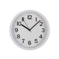 RELOJ DE PARED BLANCO 22CM