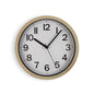 RELOJ DE PARED SIMIL MADERA 22CM