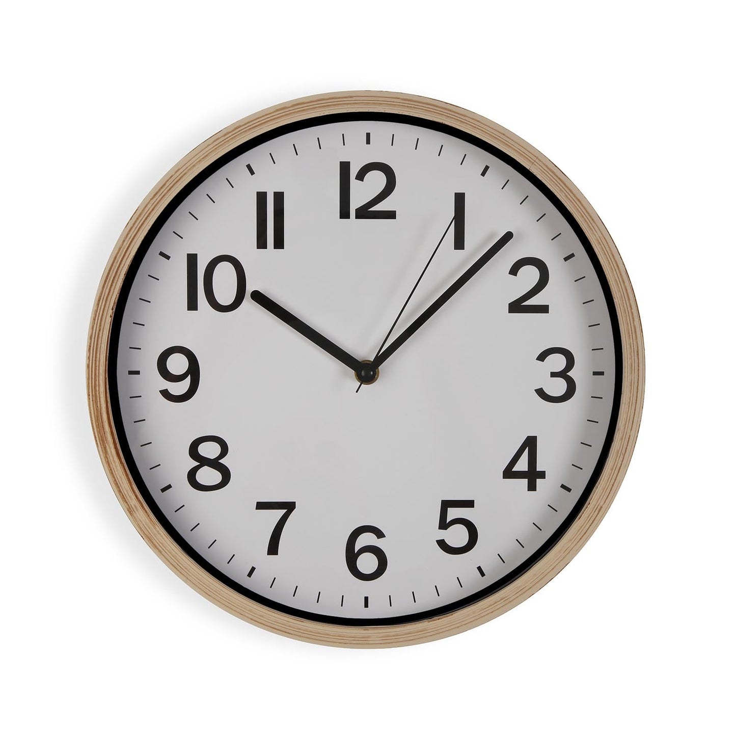 RELOJ DE PARED SIMIL MADERA 30CM