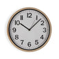 RELOJ DE PARED SIMIL MADERA 30CM