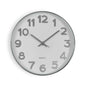 RELOJ DE PARED BLANCO SILVER NUMBERS 30CM