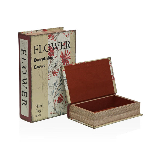 SET DE 2 LIBROS DE DECORACION FLOWER ELEGANCE Versaotoño