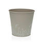 MACETA REDONDA ZINK M GREY Versaotoño