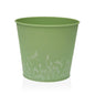 MACETA REDONDA ZINK L GREEN Versaotoño
