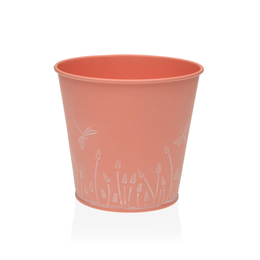MACETA REDONDA ZINK S ORANGE Versaotoño