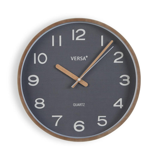 RELOJ GRIS OSCURO 30 CM Versaotoño
