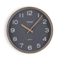RELOJ GRIS OSCURO 30 CM Versaotoño