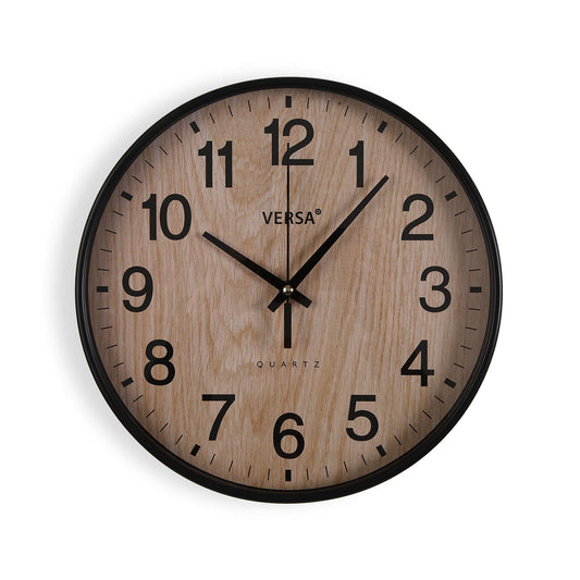 RELOJ DE PARED EFECTO MADERA 30x4,3CM Versaotoño