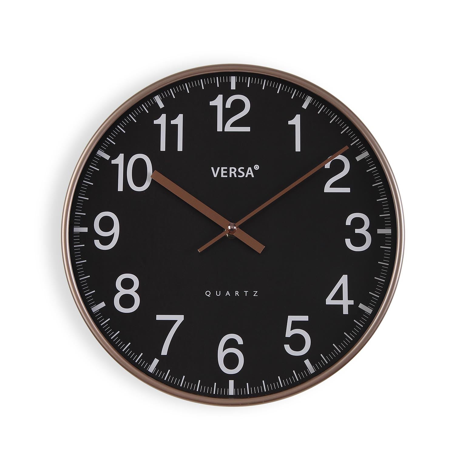 RELOJ DE PARED NEGRO 30x4,3CM Versaotoño