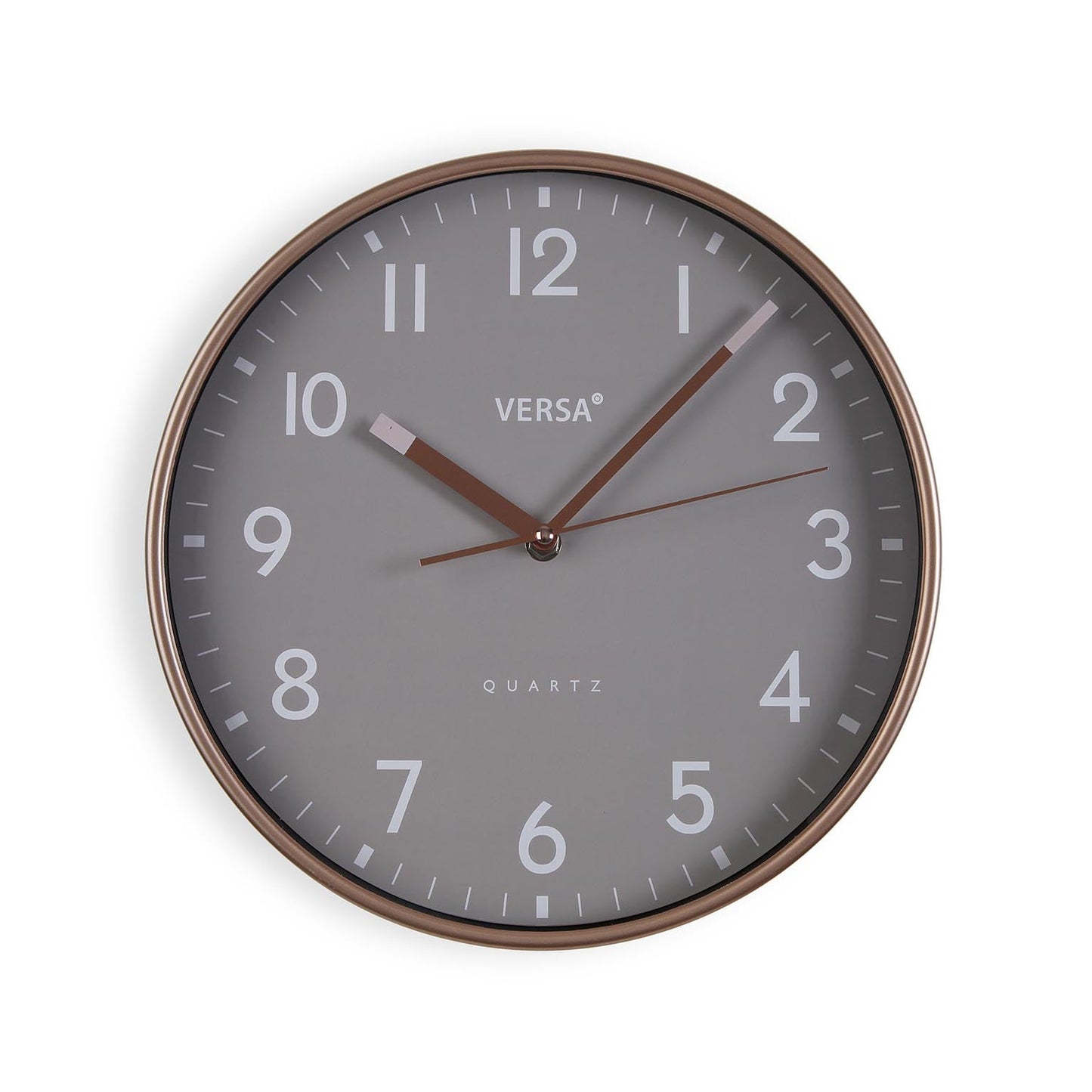 RELOJ DE PARED GRIS 30x4CM Versaotoño