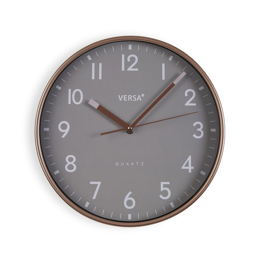 RELOJ DE PARED GRIS 30x4CM Versaotoño