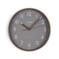 RELOJ DE PARED GRIS 30x4CM Versaotoño