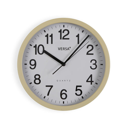 RELOJ DE PARED MARCO DE MADERA CL 31CM Versaotoño