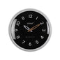 RELOJ DE PARED NEGRO MARCO BLANCO 24,4CM Versaotoño