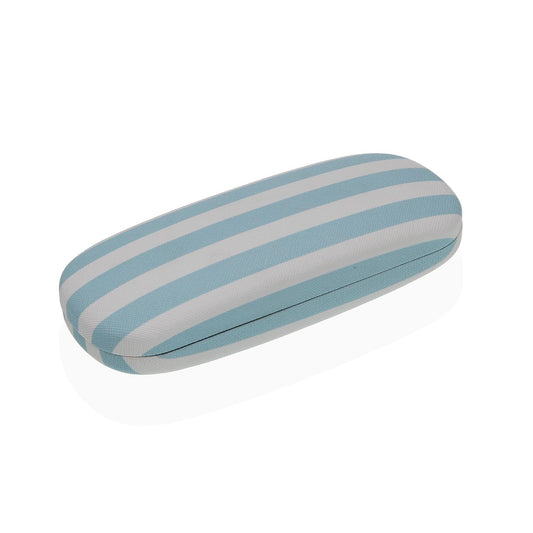 FUNDA GAFAS RAYAS AZULES Versaotoño