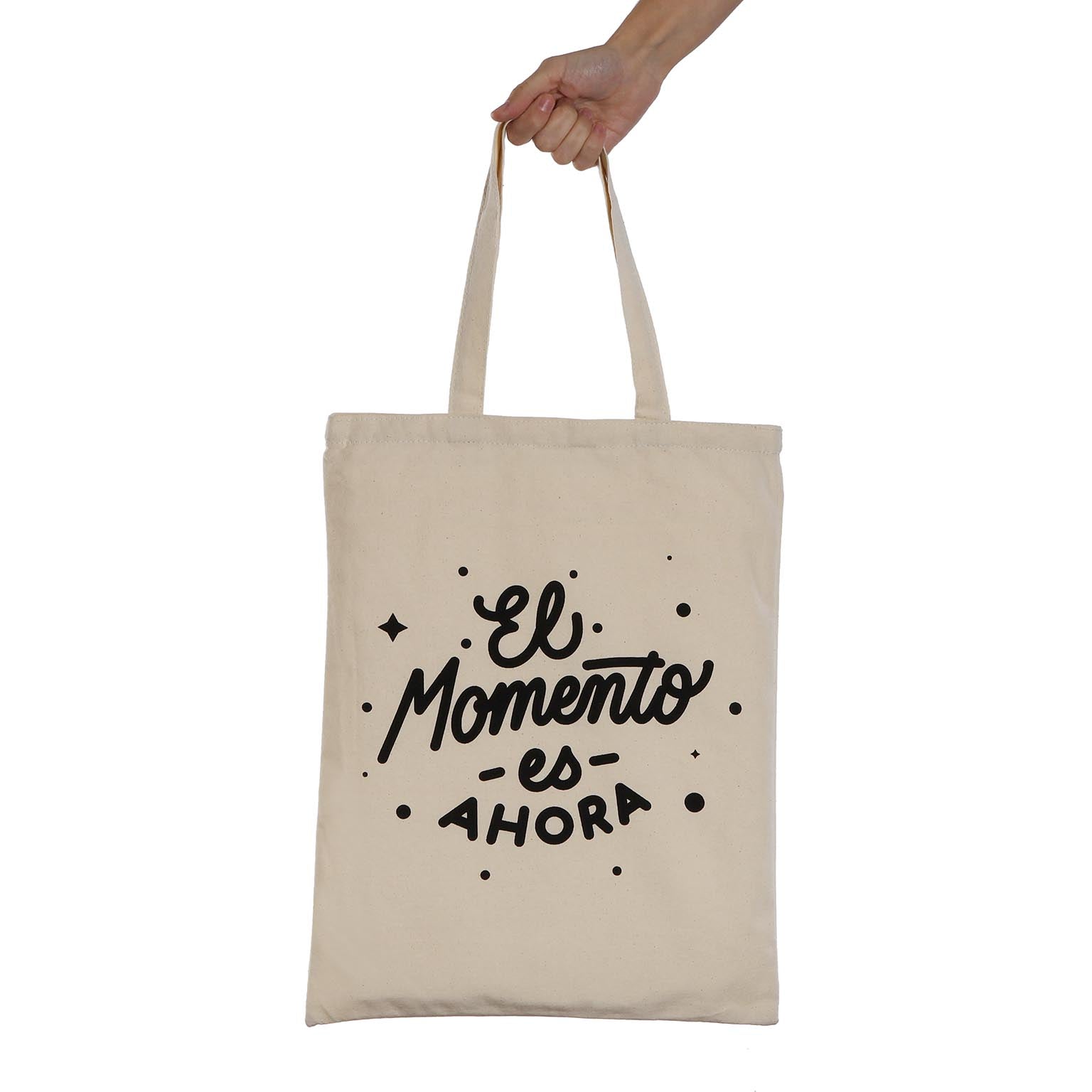 BOLSO " EL MOMENTO ES AHORA" Versaotoño